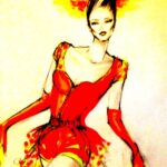 Fashion Sketch Party Example